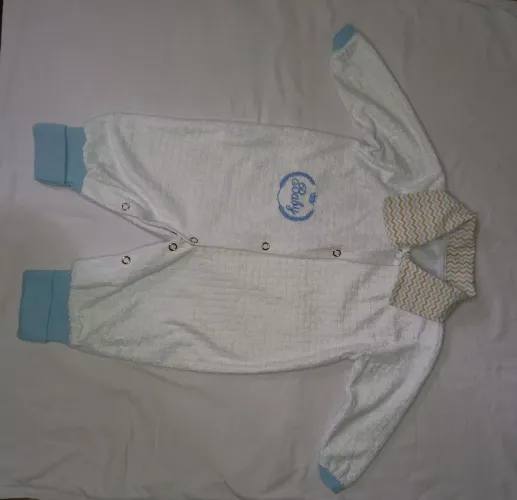 Macacão vira-pé masculino 