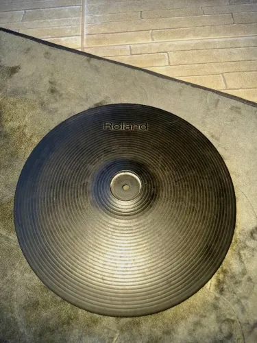 Pad de Prato Roland Cy12C Bateria Eletrônica