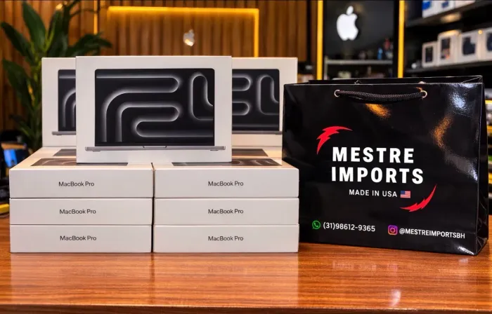 MacBook Pro M5 Pro 24/1TB 14 POL (NOVO) LACRADO LOJA FÍSICA - DISTRIBUIDOR 