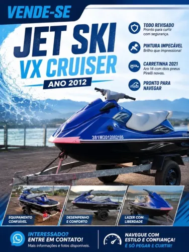 JET Ski 1100 VX Cruiser - 2012