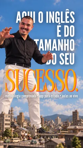 AULAS DE INGLÊS AO VIVO + APP DE ESTUDOS + CONVERSAÇÃO