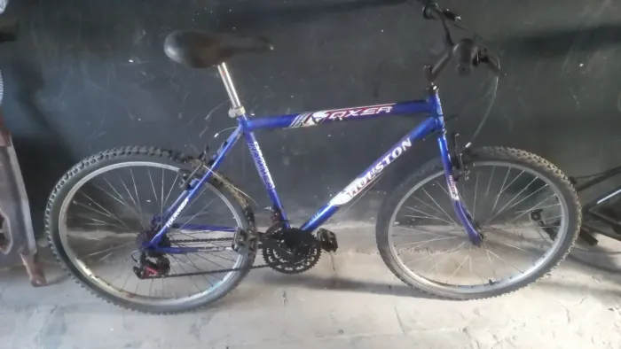 Bicicleta Mountain Bike Houston Foxer Hammer 18 Marchas Rodando Revisada.
