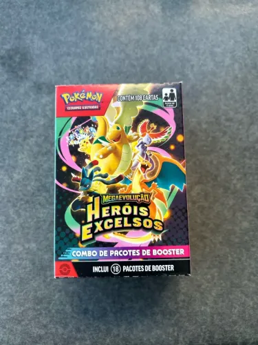 Combo de Pacotes - Heróis Excelsos ?Mini Booster Box?
