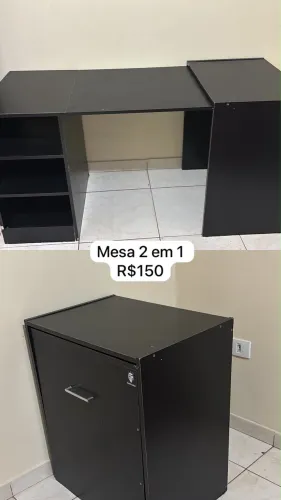 Rack, mesa e bag