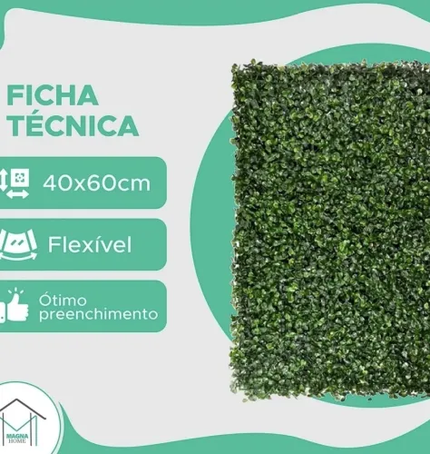 Vendo grama artificial muro inglês, 