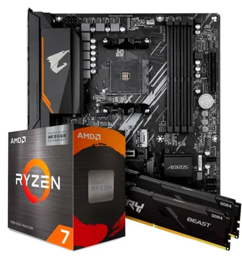 Kit upgrade Ryzen 7 5700G + Aorus Elite + 32gb ram