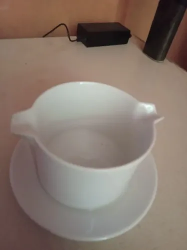 Antiga molheira em porcelana
