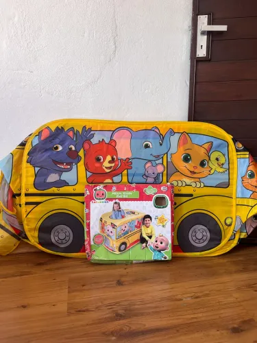     Barraca infantil dobrável Ônibus Escolar