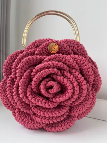 Bolsa de Crochê - Rosalie