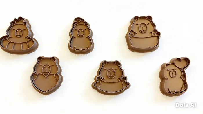 Cortadores de Biscoito Capivara 