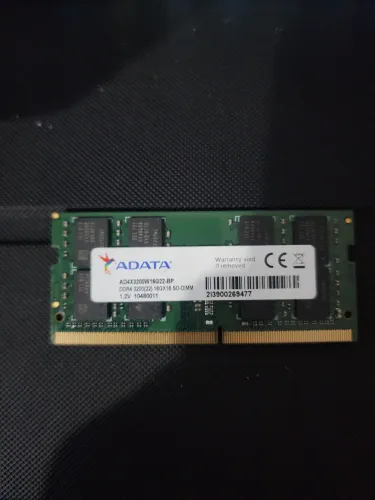 Pente de Memória ram de notebook ddr4 16gb 3200Mh