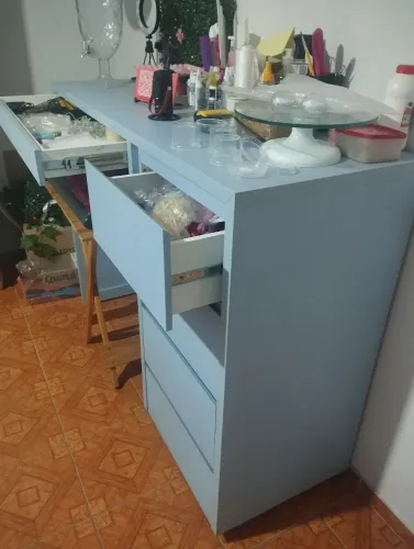 Balcão e sofá mdf