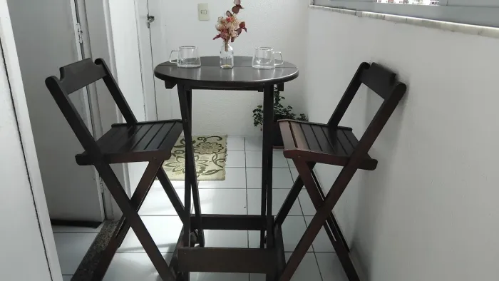 Mesa gourmet para varanda