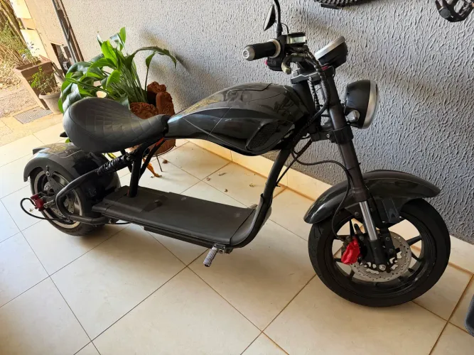 Moto shineray PT-4 Pro Chopper elétrica