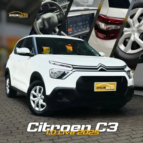 Citroen C3 Live 1.0 Flex 6V 5P Mec. 2025