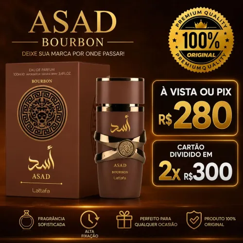 Asad Bourbon 100% Original