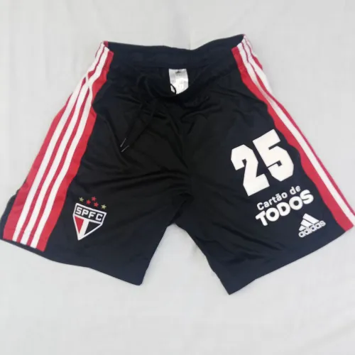 Calção São Paulo Futebol clube de Jogo ano 2022 Usado pelo Rodrigo Nestor tamanho M