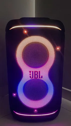 Jbl partybox 520 bateria + capa premium impermeável e anti impacto