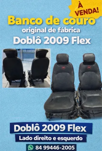 BANCOS ORIGINAIS FIAT DOBLÔ 2009