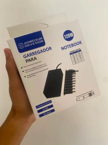 Carregador universal para notebook