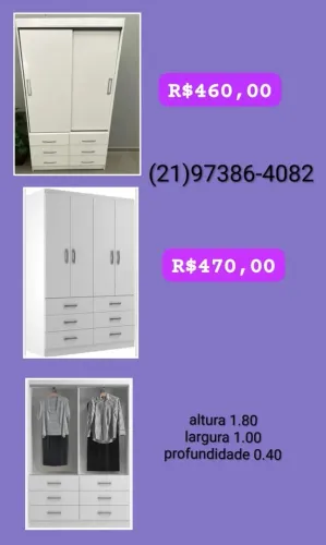 Roupeiro SOLTEIRO 
