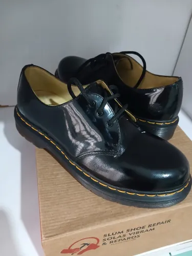 Sapato de couro slum brand