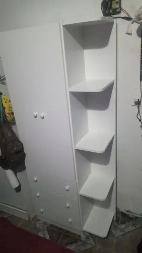 Armário MDF 2 portas, 3 gavetas