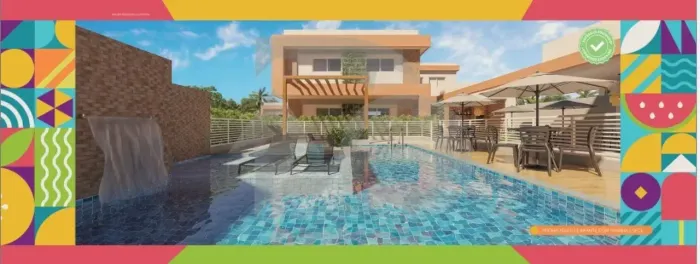 Condomínio Viver Aruana: Lazer Completo com Piscina Adulto e Infantil