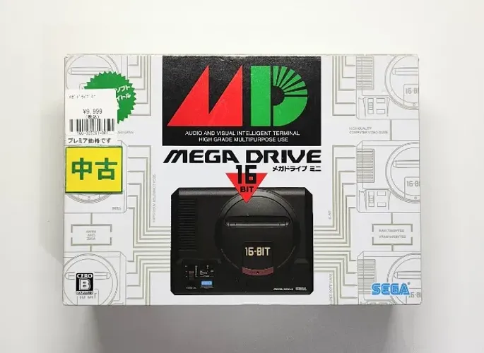 Mega Drive Mini japonês original Versão com 1 controle  