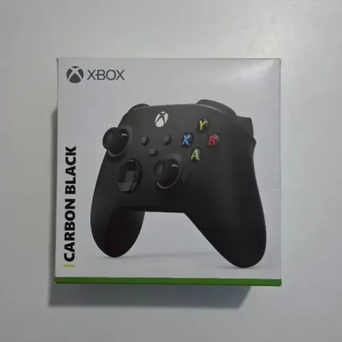 Controle Xbox Series X|S Carbon Black + Bateria Xbox