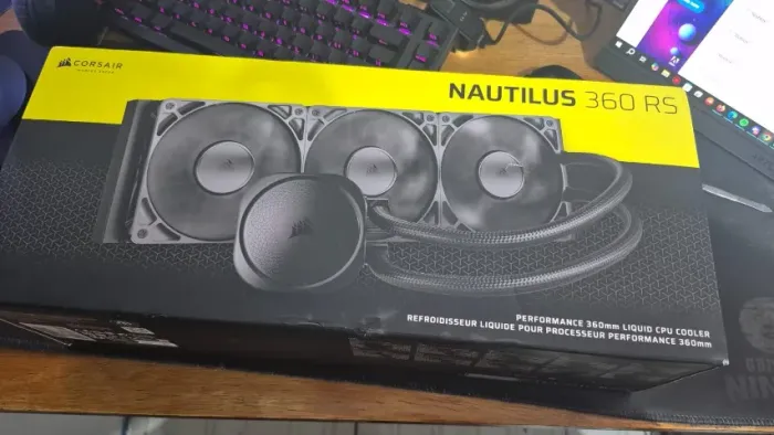 Water Cooler Corsair Nautilus Rs Performance 360mm preto