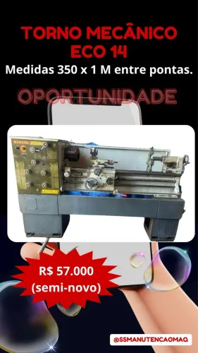 Torno mecânico eco 14