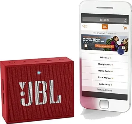 Caixa de Som JBL Go 2 - Original , Bluetooth, À Prova D´Água, 3W, Vermelha - Jbl GO 2 RED