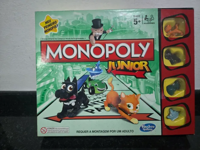 Monopoly junior meu primeiro  monopoly jogo