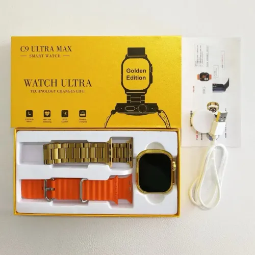 Smartwatch C9 Ultra com 2 Pulseiras Lacrado