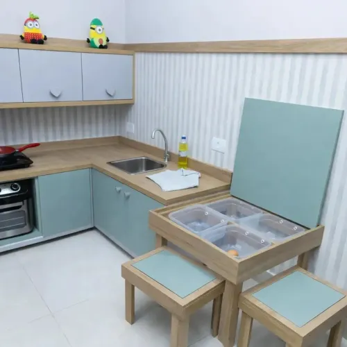 Cozinha Infantil Completa Espaço Lúdico Profissional