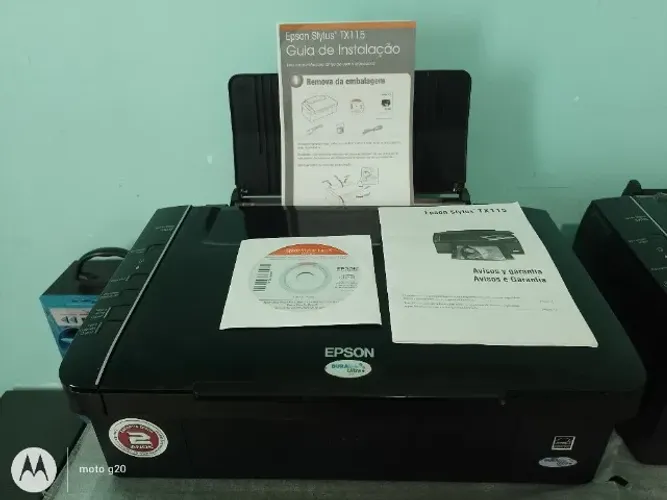 Multifuncional Epson Tx115 ligando Sem garantia no estado 