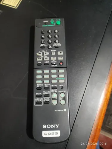 controle remoto receiver Sony antigo