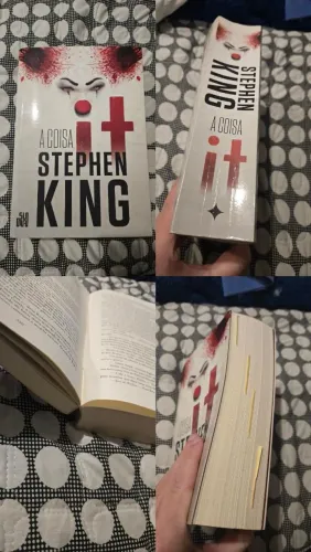 It a coisa livro com a (lombada quebrada)