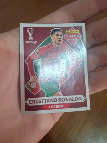 Figurinha Cristiano Ronaldo legend copa 2022