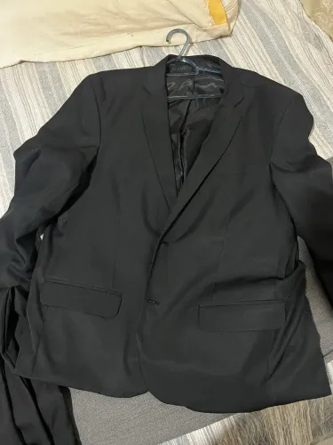 Terno Preto com Blazer e Calça