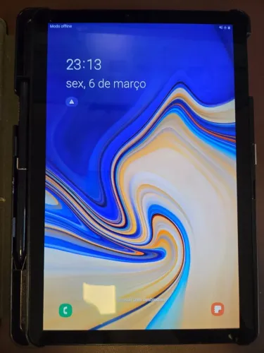 Samsung Galaxy Tab S4 10.5 (C/ CAPA E S-PEN ORIGINAL) SM-T835 (aceita Chip)
