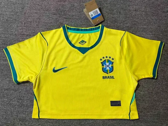 Cropped seleção brasileira / Tam. P