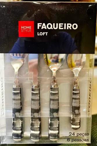 Faqueiro Home Style 24 peças 