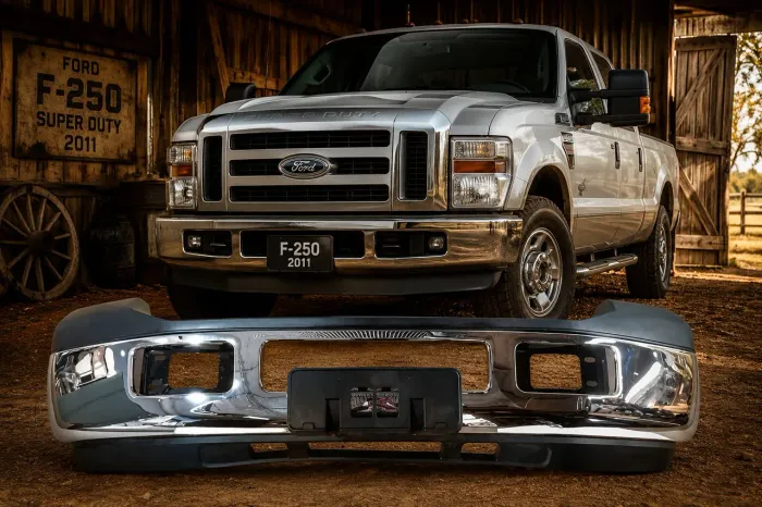 Parachoque Dianteiro F250 F350 F4000 07/... Completo