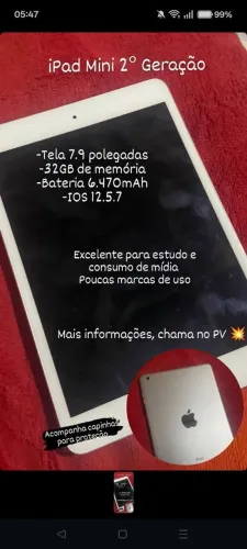 iPad mini 2  *Aceito troca*