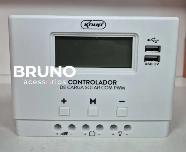Controlador de Carga Solar para painel solar