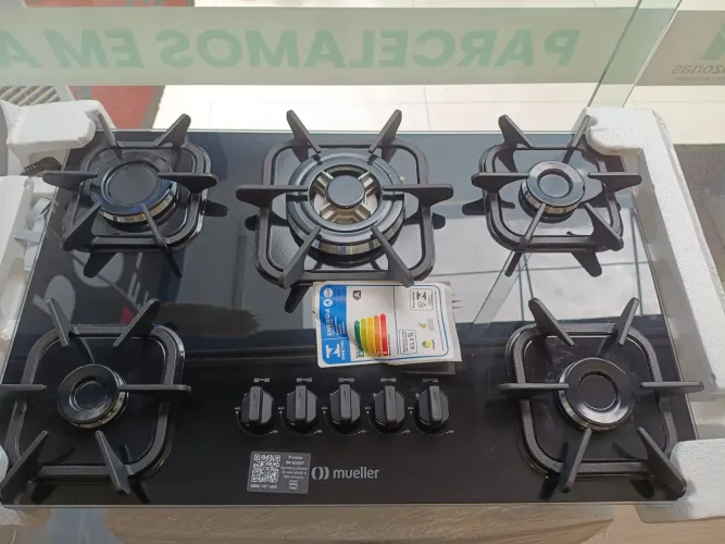 Fogão Cooktop Mueller 5 bocas