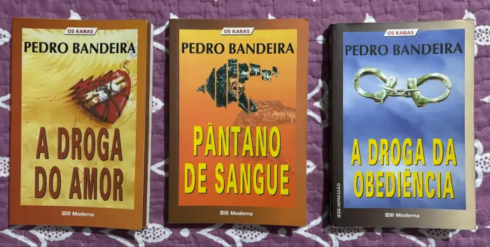 Combo de livros do Pedro Bandeira 