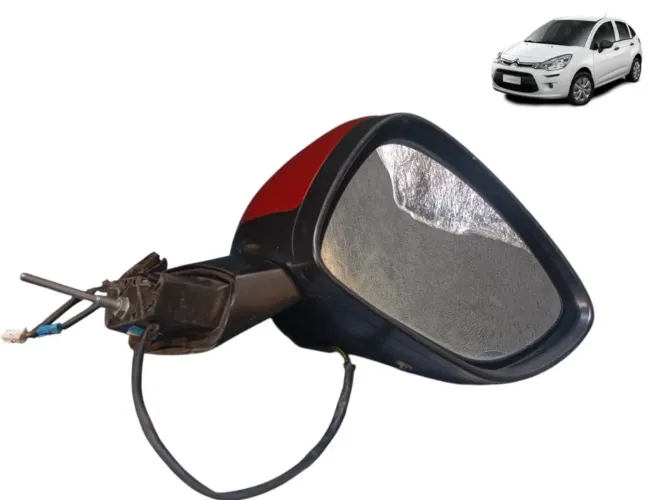 Retrovisor Eletrico Direito Citroen C3 1.6 16V 2016 2017